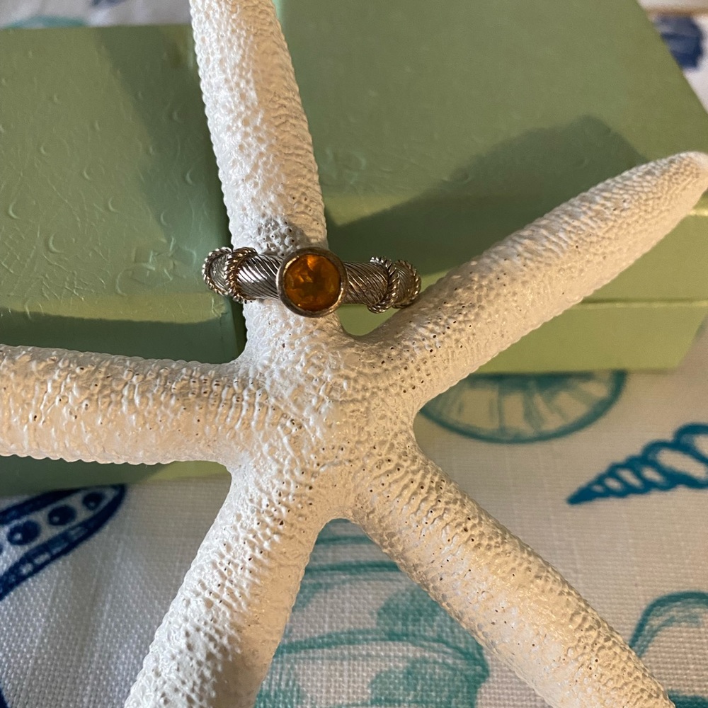 Judith Ripka  Citrine ring